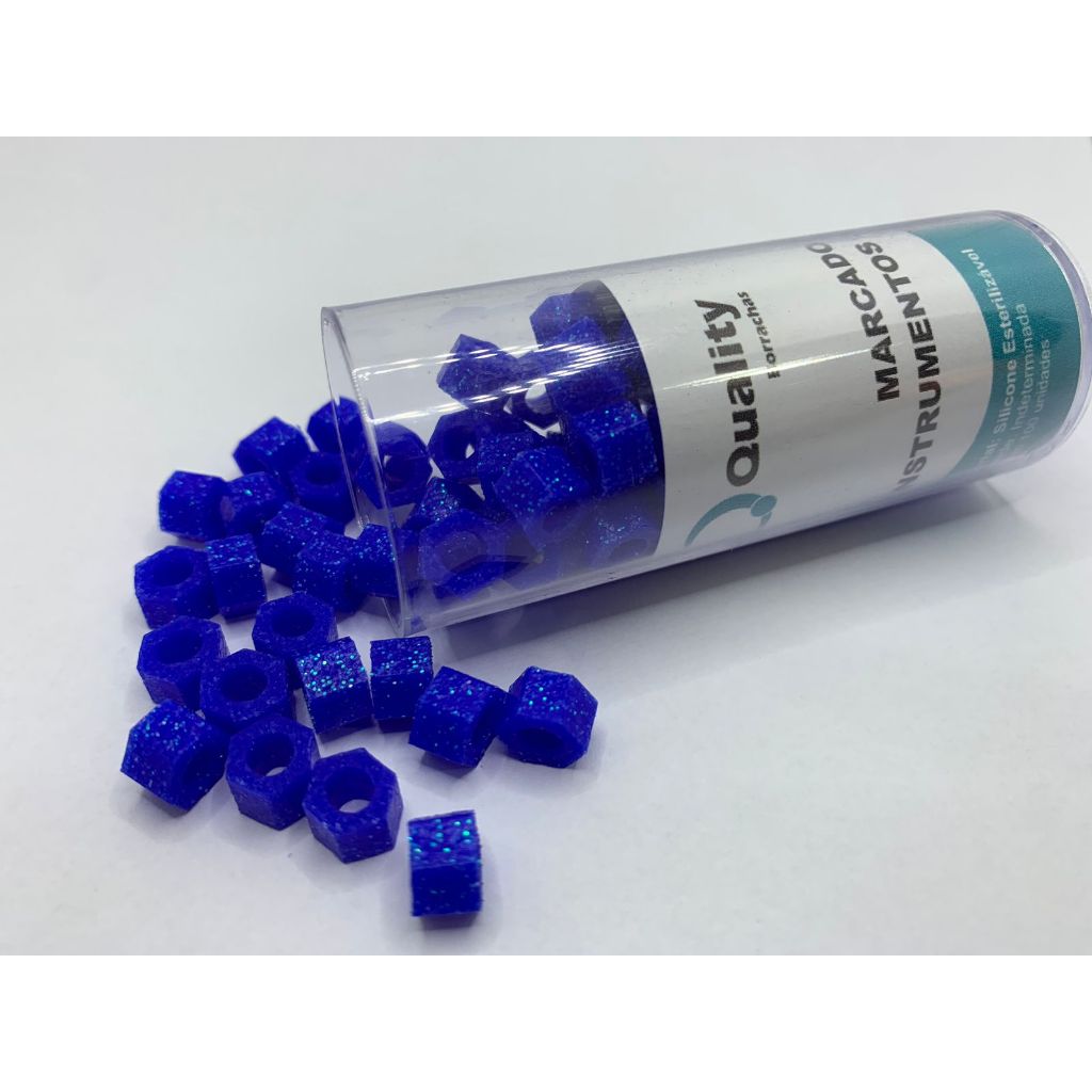 Marcador De Instrumentos Profissional Sextavado - 50 Unid. - Cores c/ Glitter | Quality em Oferta na Shopee
