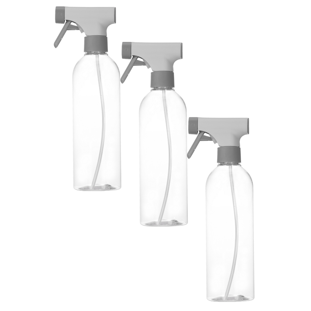 Kit 3 unidades de Borrifador Multiuso 500ml cada Flow - Bege - OU KTE163BGF em Oferta na Shopee