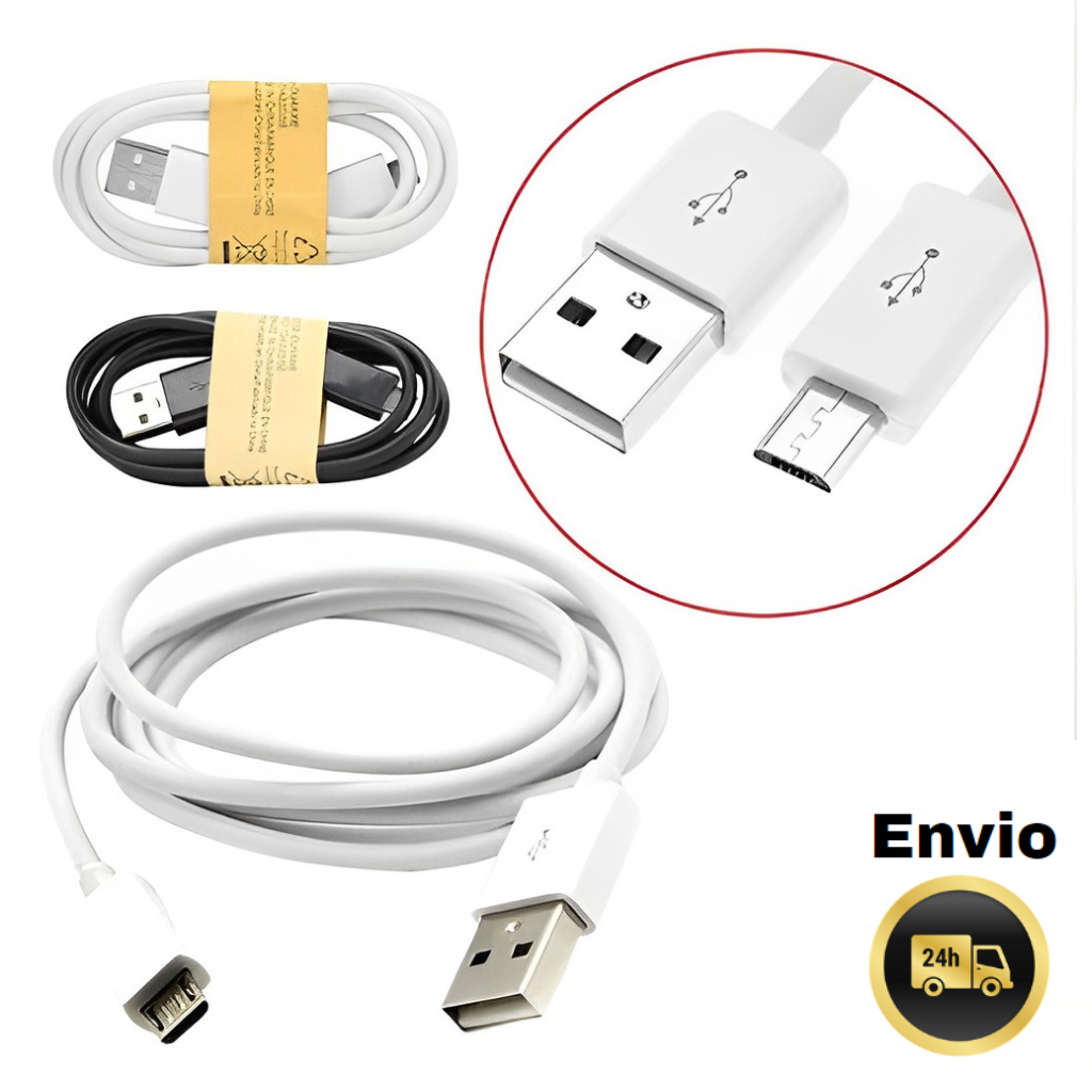 Cabo USB De Dados Ou Carregamento V8 P/B