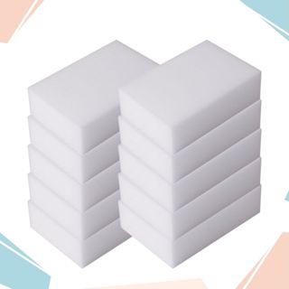 Kit 10 ou 20 Esponjas Mágicas Brancas Multiuso Tira Manchas e Riscos em Oferta na Shopee