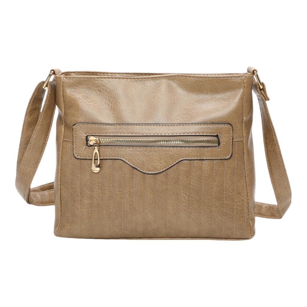 Bolsa Feminina Tiracolo Alca Transcersal Couro Sintetico Pu