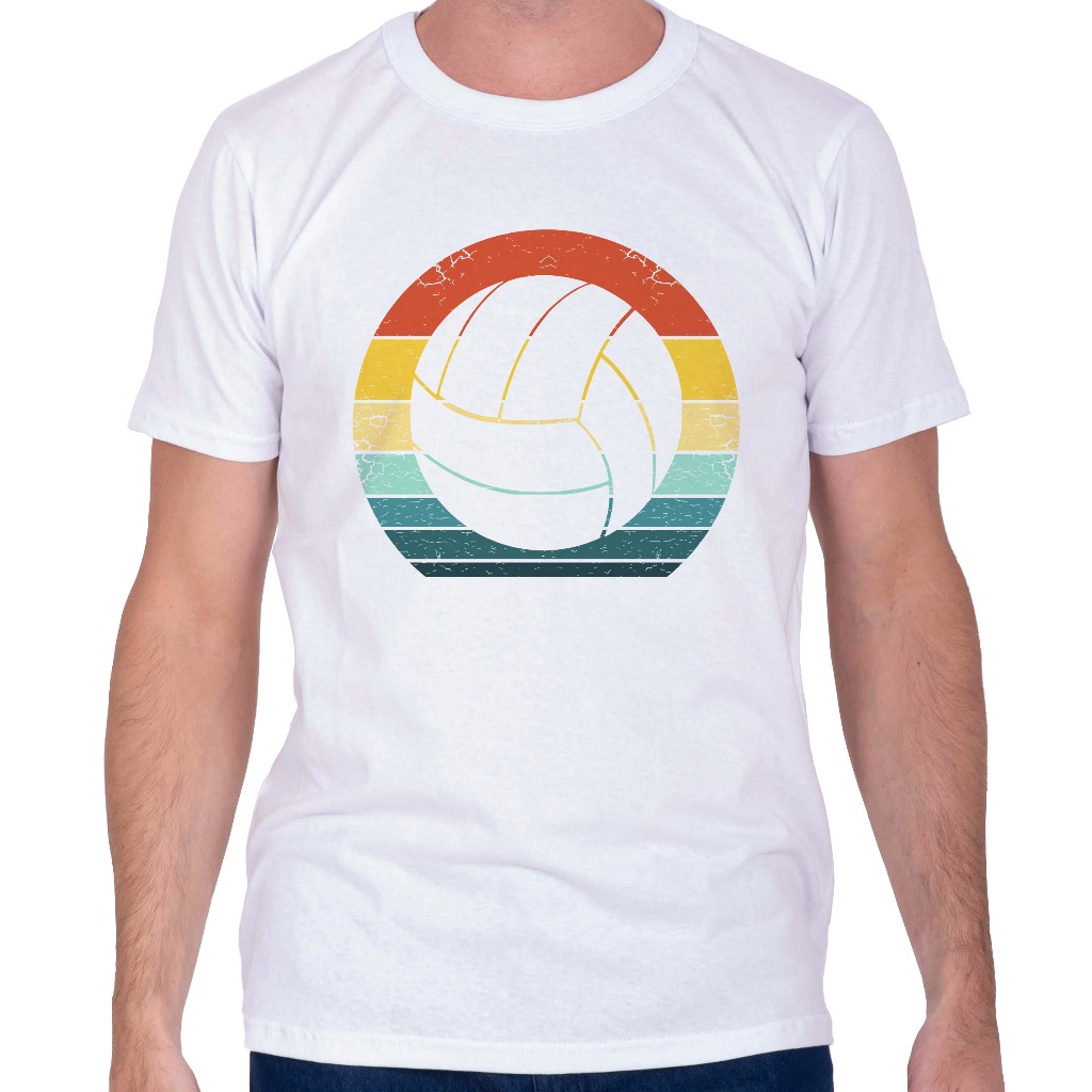 Camiseta Vôlei Retro Esporte Camisa Masculina