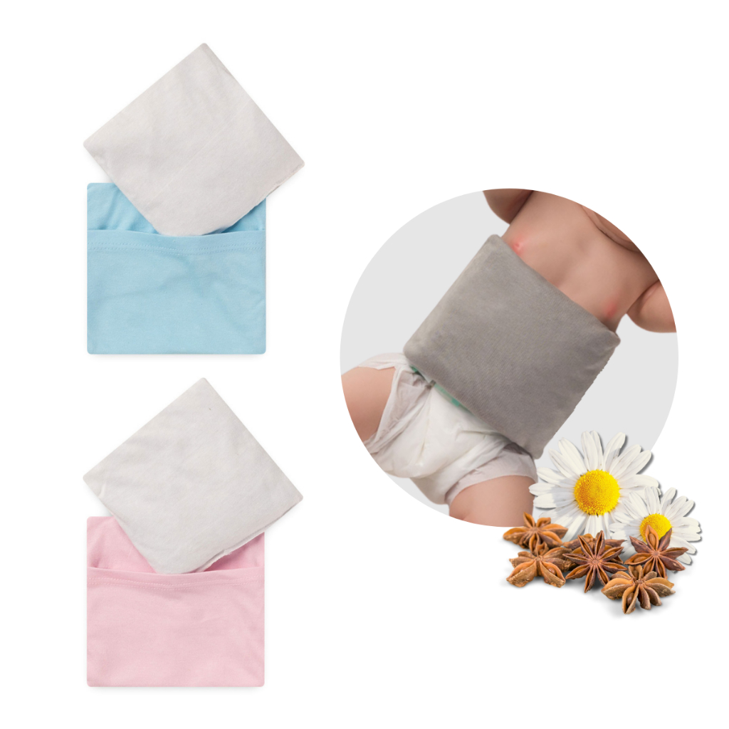 Bolsa Termica Bebê para Colica com Bolsa de Ervas Anticolica Gases