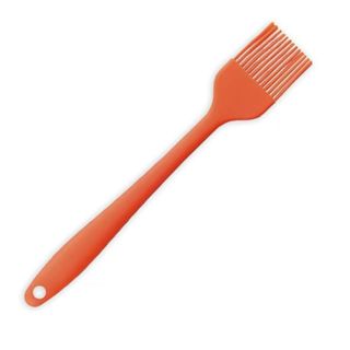 Pincel De Silicone Duplo Cozinha  Confeitaria Laranja em Oferta na Shopee