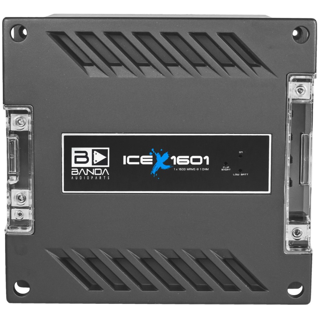 Banda Ice X 1601 1600 Wrms 1 Canal 1 Ohm Modulo Amplificador