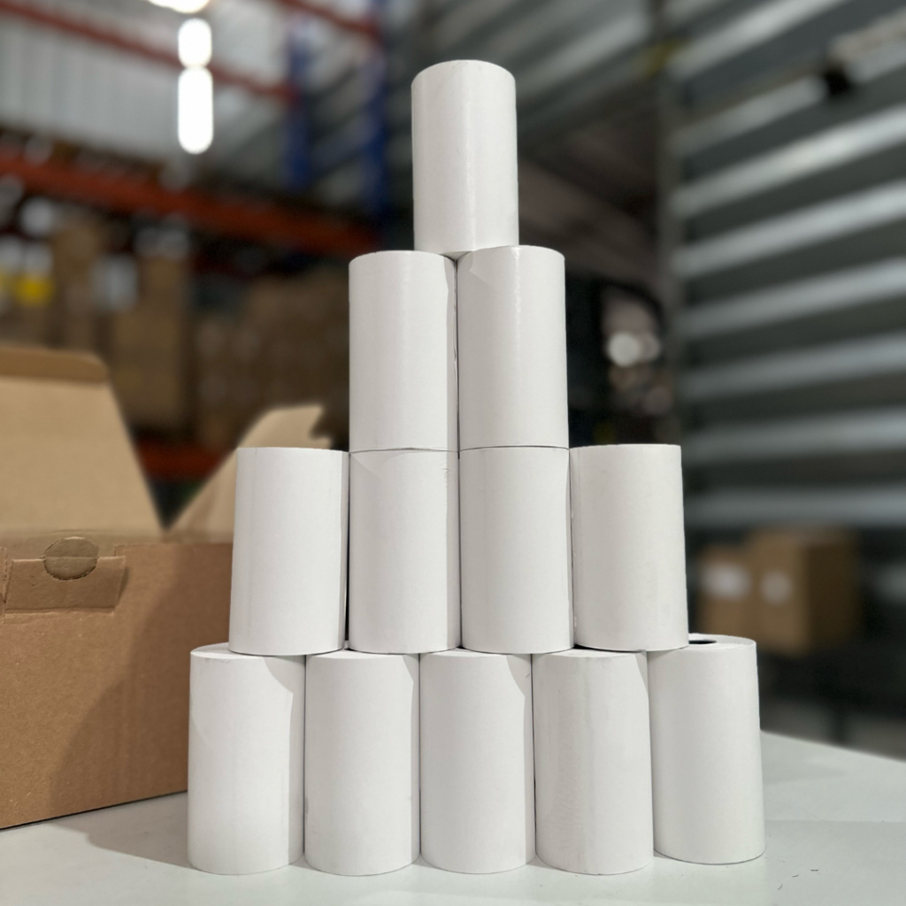 12 Unidades - Bobina Impressora Térmica 80x30 / Cupom Fiscal