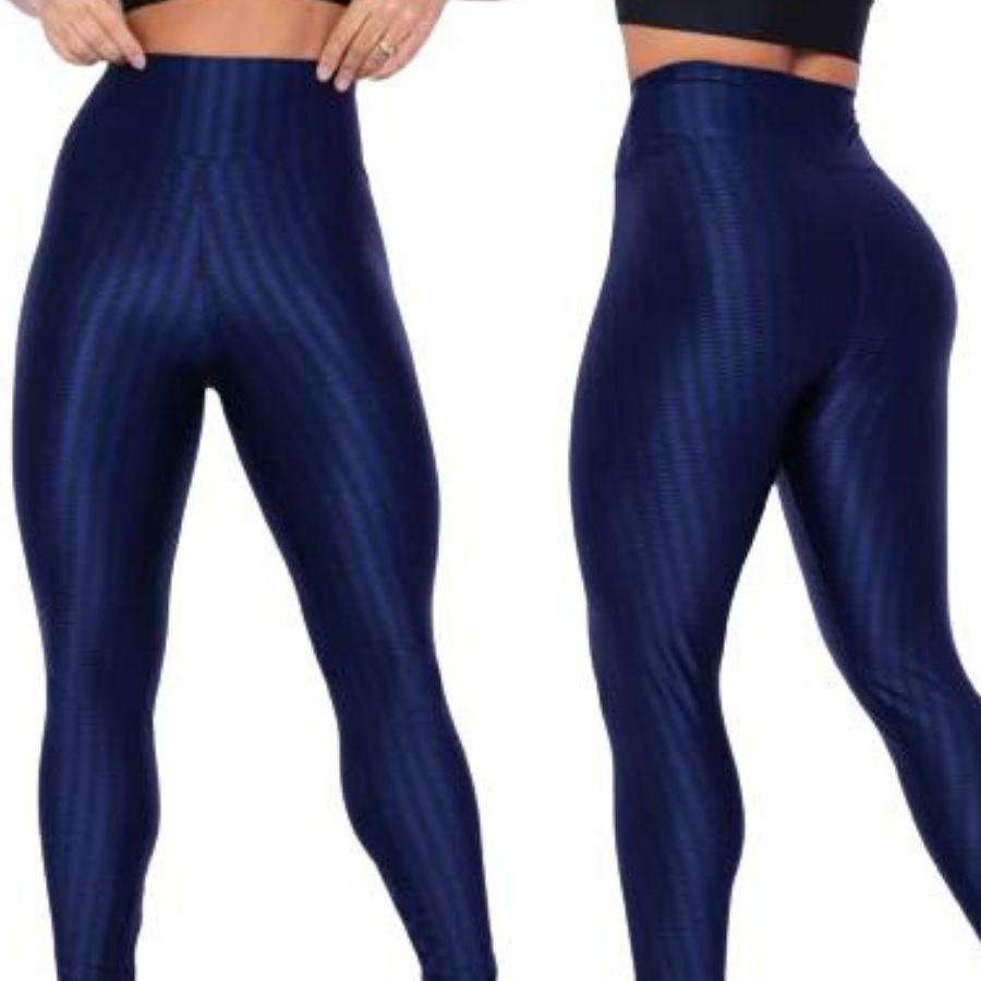 Calça Legging Feminina Academia 3D Cintura Alta