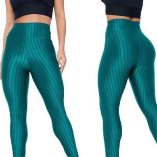 Calça Legging 3D Cos Alto Academia Fitness Leg Cirre.