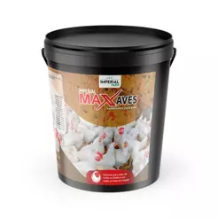 Núcleo p/ Ração + 3 formula de ração ,Frangos, Galinhas, Pintinhos, Avestruz, 1 KG- ACOMPANHA BALDE