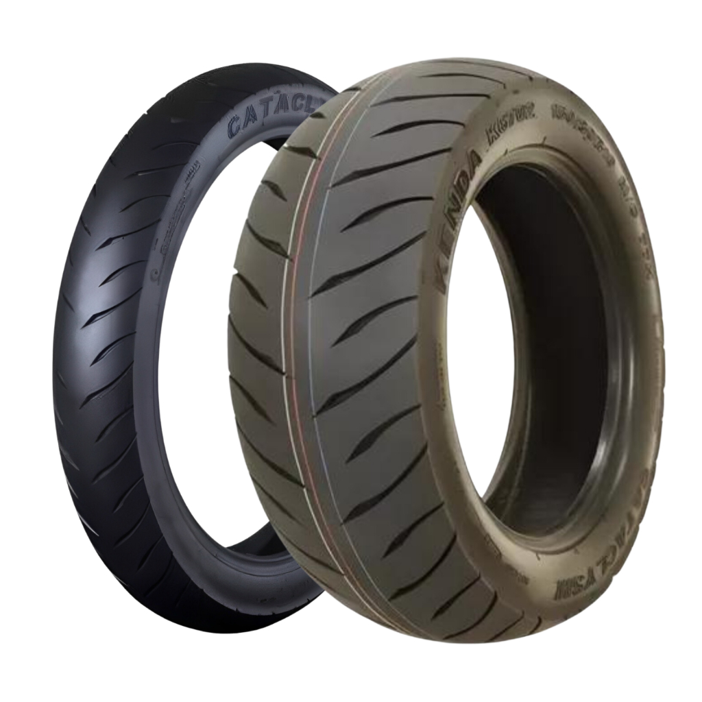 Imagem de Par Pneu Moto 130 90 16 + 150 80 16 K6702 Cataclysm Kenda