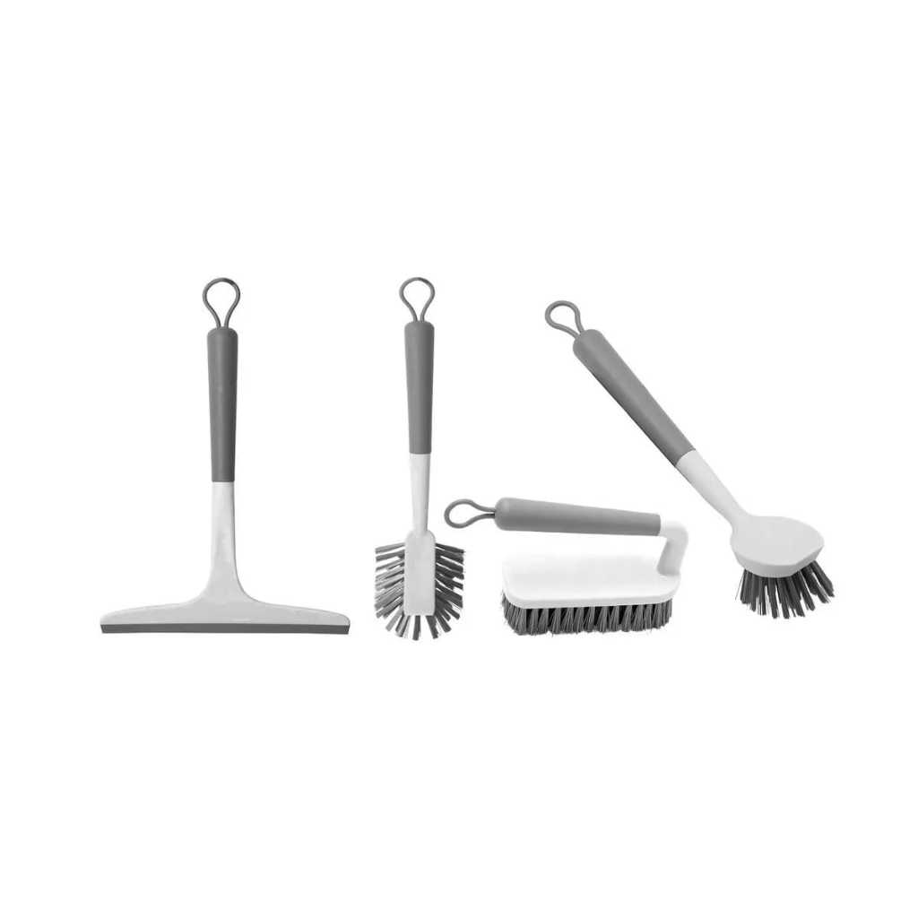 Kit Acessórios de Limpeza 4 Peças Flow -OU KTE182BGF em Oferta na Shopee