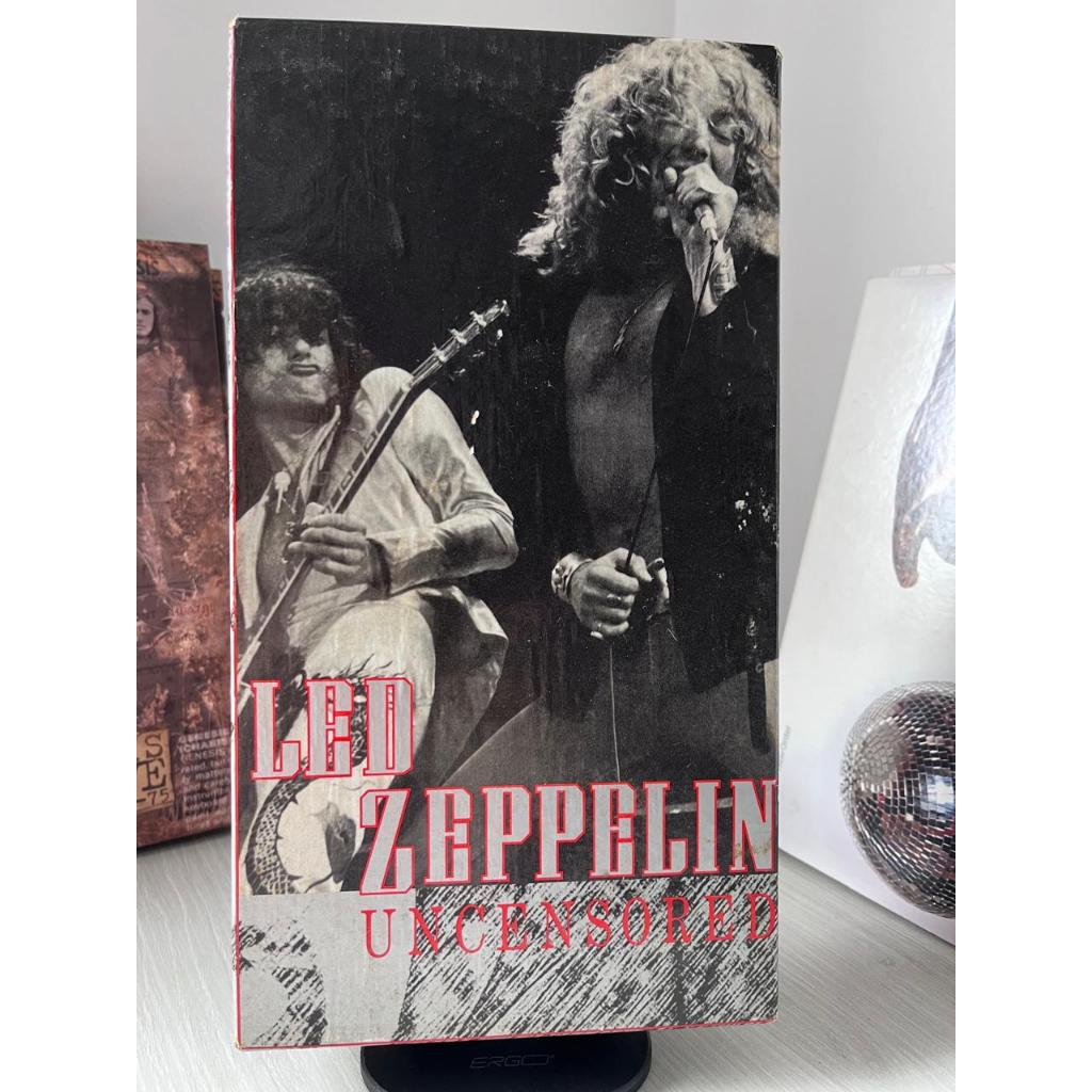 Led Zeppelin Uncensored: MUITO RARO (Red Phantom lbl ltd 1992 live 5CD box & booklet)
