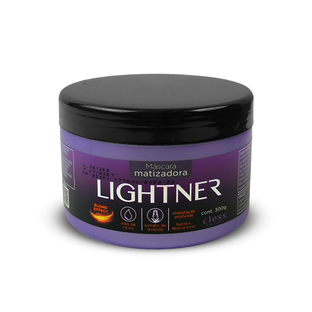 Máscara Matizadora Efeito Blond Hidratação Lightner 300g