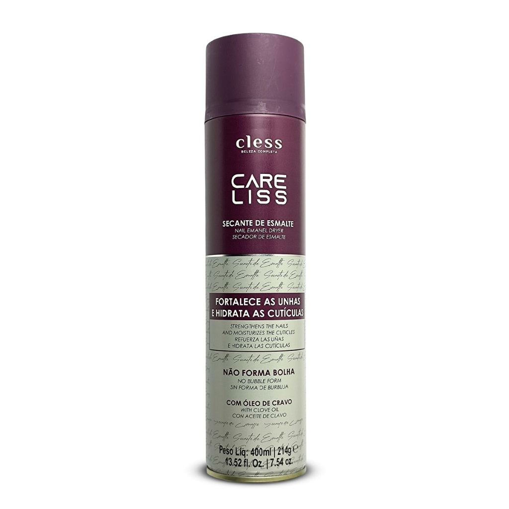 Spray Secante De Esmalte E Fortalecedor De Unhas Care Liss