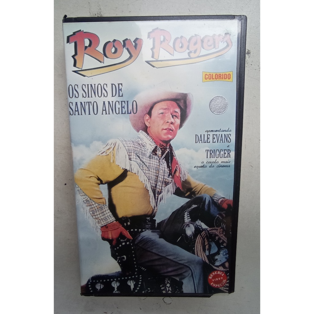 Filme Vhs - Roy Rogers - Os Sinos De Santo Angelo - 1947