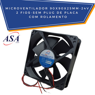 Cooler Microventilador 92x92x25mm 24v 0.30a Para Maquina Solda Inversora Paineis Eletricos Maquinas Industriais Fan