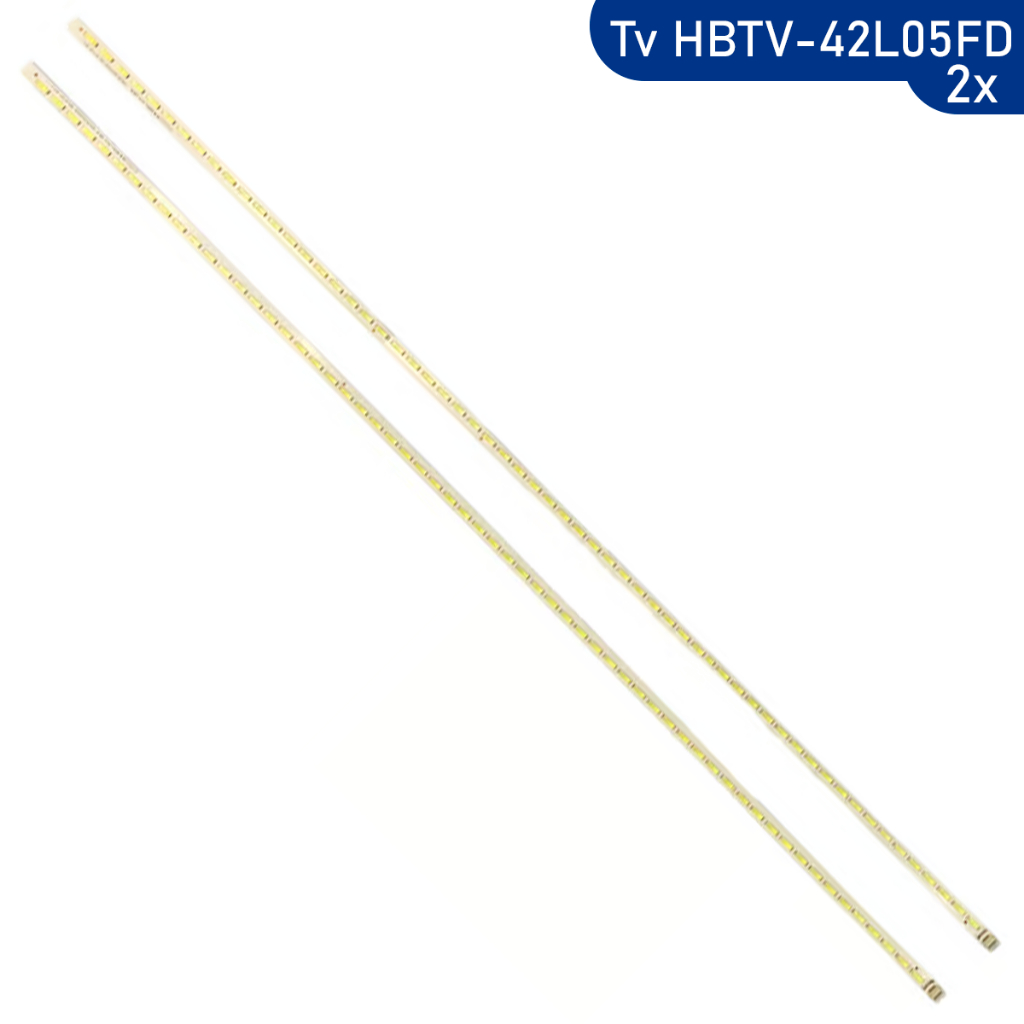 Kit com 2 Barras de LED para TV HBTV-42L05FD - 60 LEDs Cada