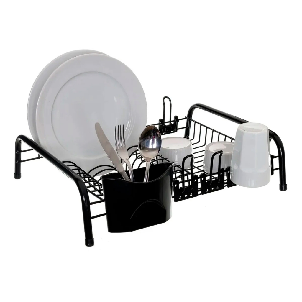 Escorredor De Louça Pia Cozinha Balcão Grande 12 Pratos em Oferta na Shopee