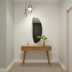 Espelho Corpo Inteiro Polido 150cm x 60cm 170cm x 70cm Orgânico Decorativo Quarto Sala Banheiro Moderno Luxo Lançamento
