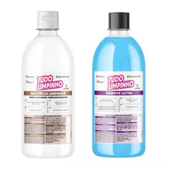 KIT LIMPEZA PARA PISOS LAMINADO REMOVE ULTRA E MULTIPLEX