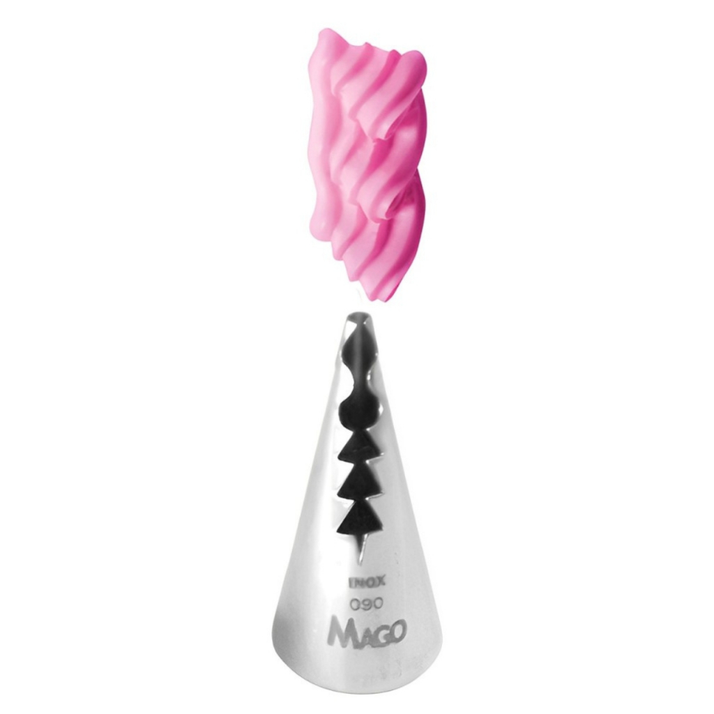 Bico de Confeitar Pequeno Babado Mod.090 Mago em Oferta na Shopee