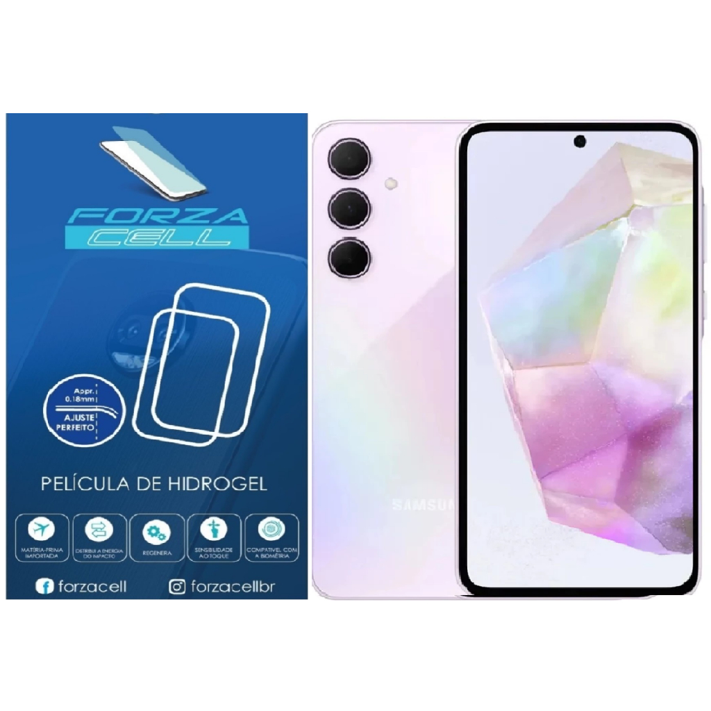 PelículaHydrogel Frente e Verso Para Galaxy m35