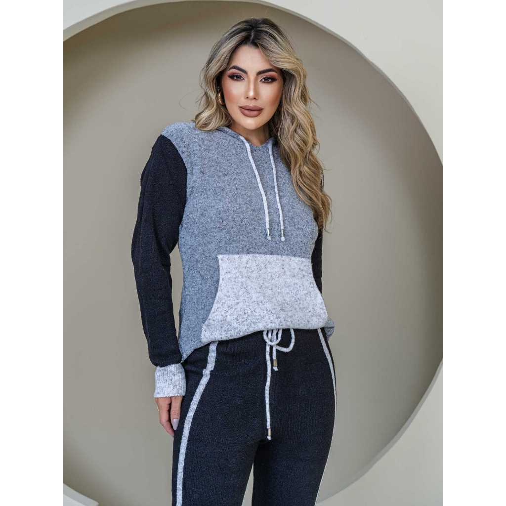 Conjunto Feminino de Trico Ana Clara