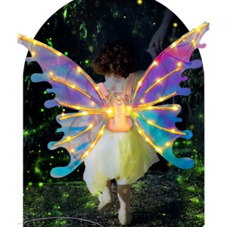 Asa Brilhante de conto de fada！！！Asas de anjo com luzes led, presentes para Amor em Oferta na Shopee