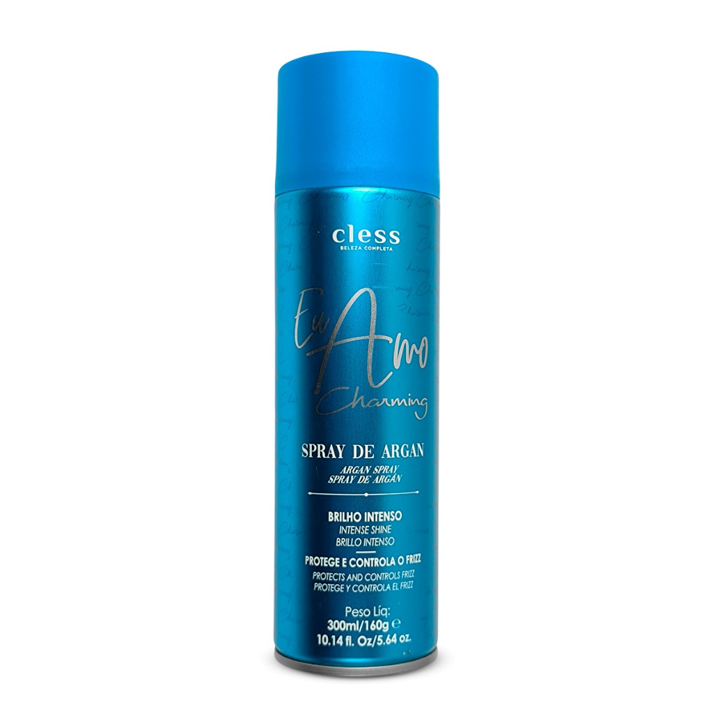 Spray De Argan Cabelo C/brilho Intenso Eu Amo Charming 300ml