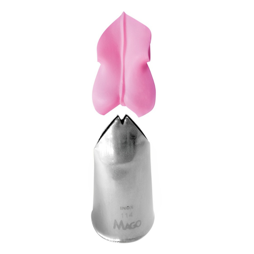 Bico de Confeitar Folha 114 Mago em Oferta na Shopee