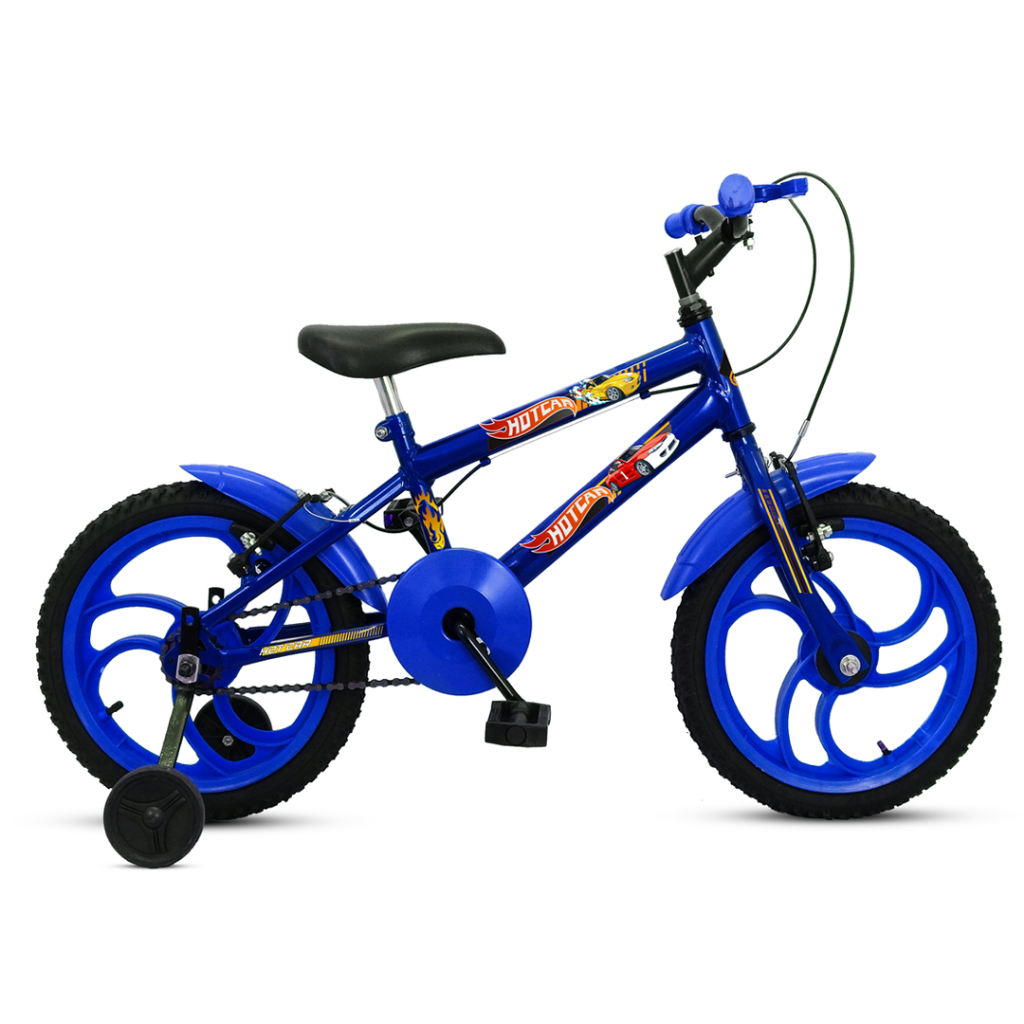 Bicicleta Aro 16 Infantil Menino V-Brake com Rodinha de Treinamento MCG Bike em Oferta na Shopee
