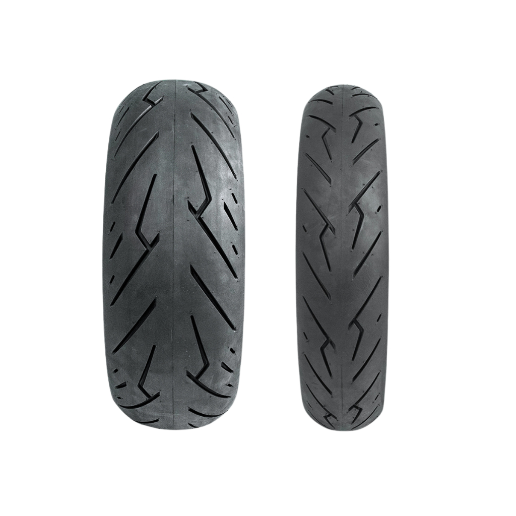 Par de Pneus 110/70-13 + 130/70-13 Furia G2 Sem Câmara Para NMAX 160 em Oferta na Shopee