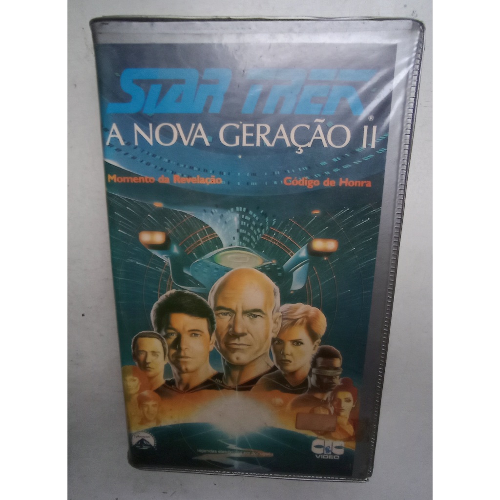 Filme Vhs - Star Trek - A Nova Geração 2 - 1987 - Seriado