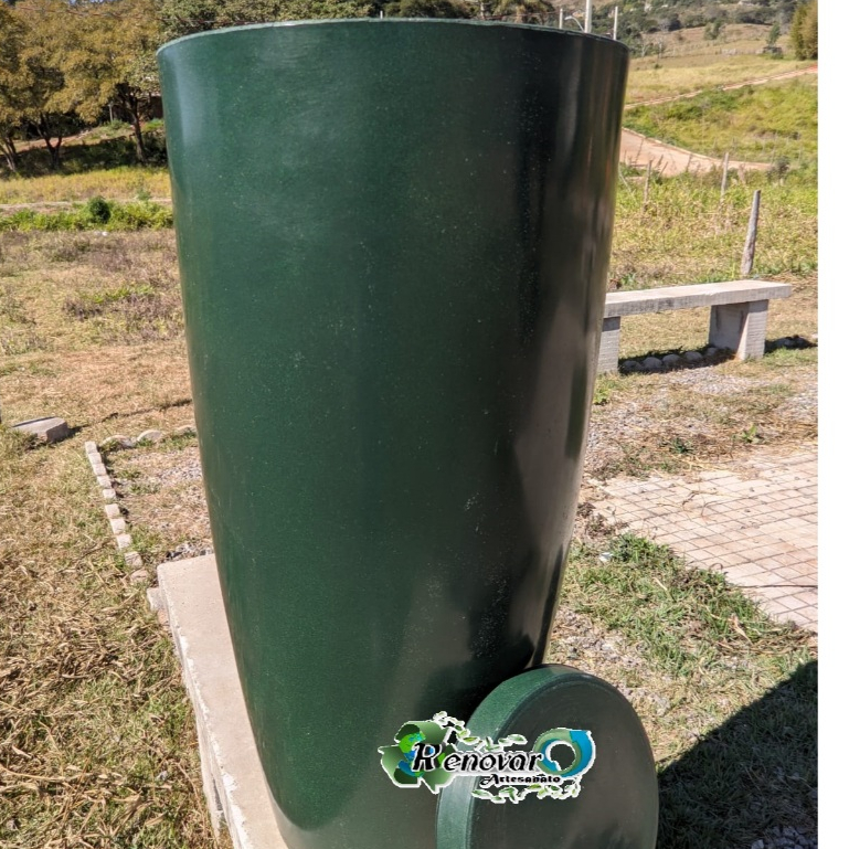 Vaso De Planta Grande Cone Brilhante Luxo Decorativo GG