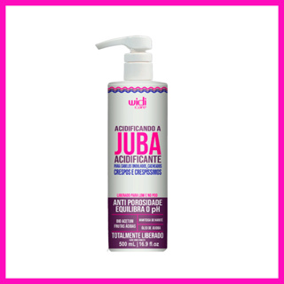 Widi Care Juba Acidificando a Juba Acidificante 500ml (Para Cabelos Ondulados, Cacheados e Crespos Crespíssimos) em Oferta na Shopee
