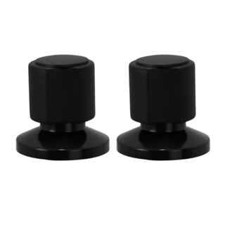 Kit 2 Acabamentos de Registro Black Preto Banheiro Box Chuveiro 1/2 e 3/4 com 16 Estrias em Oferta na Shopee