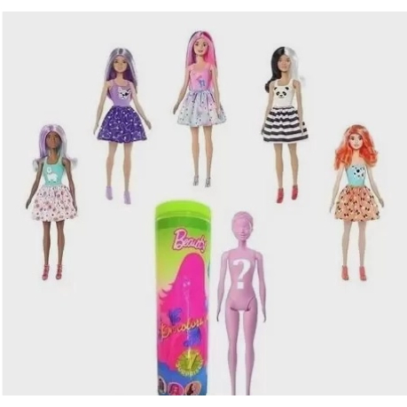 Boneca Menina Beauty Color Reveal Fashionista Surpresa - Toys