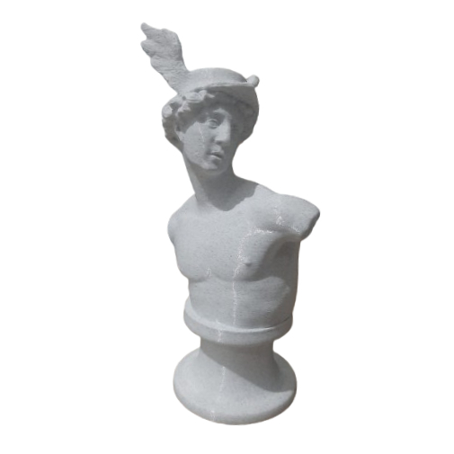 Escultura Busto Hermes - Deus Mitologia Grega - Impressão 3D em Oferta na Shopee