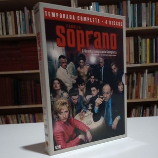 BOX Família Soprano - quarta temporada completa - 4 dvds - edição de colecionador