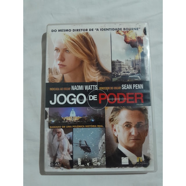 DVD JOGO DE PODER * NAOMI WATTS * SEAN PENN * ORIGINAL