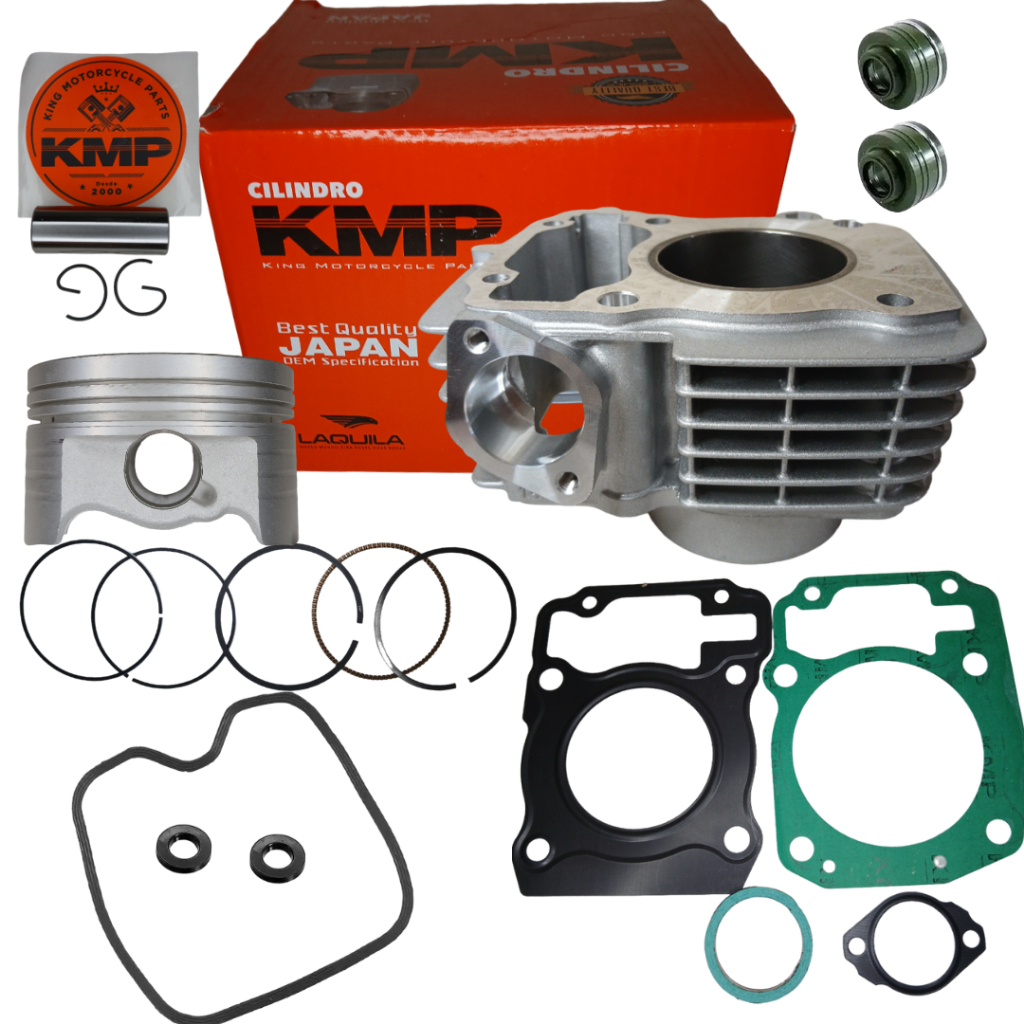 Kit Motor titan fan 150 Cilindro Nxr Bros 150 es esd ks Original Kmp Pistão Anéis