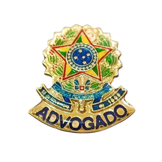 Broche Botton Pin - Advogado OAB REP em Oferta na Shopee