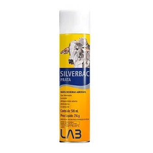 Spray Prata Aerosol Silverbac Labgard 500 ml