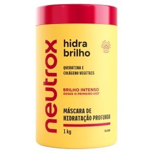 MÁSCARA NEUTROX HIDRA BRILHO 1KG NOVA EMBALAGEM