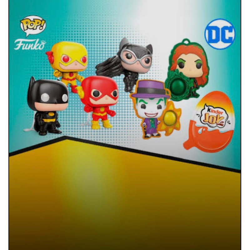 Brindes Kinder ovo/joy dc DC Comics