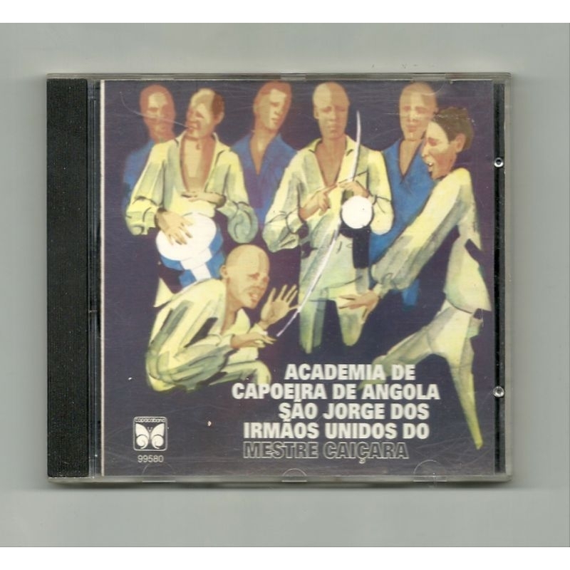 CD - Mestre Caiçara (academia de capoeira de Angola) - Nacional  - 1998  • gênero: folk,  world, country,  latin