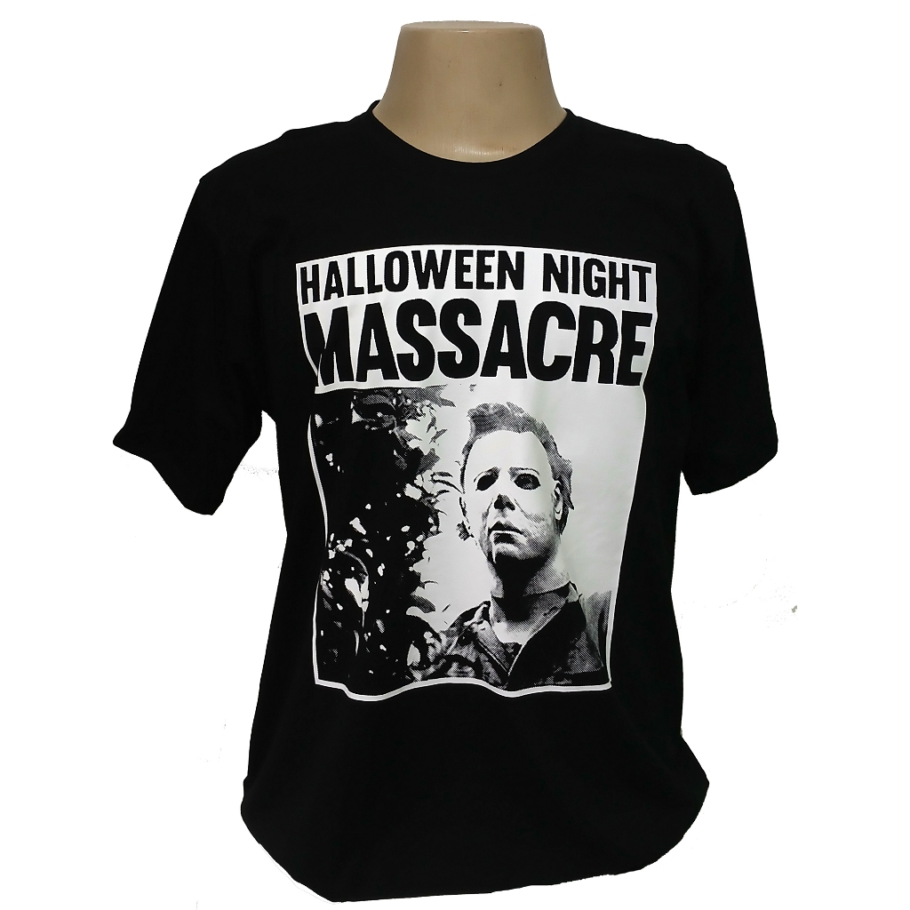 Camiseta Michael Myers Halloween Terror Cinema Filme Classic