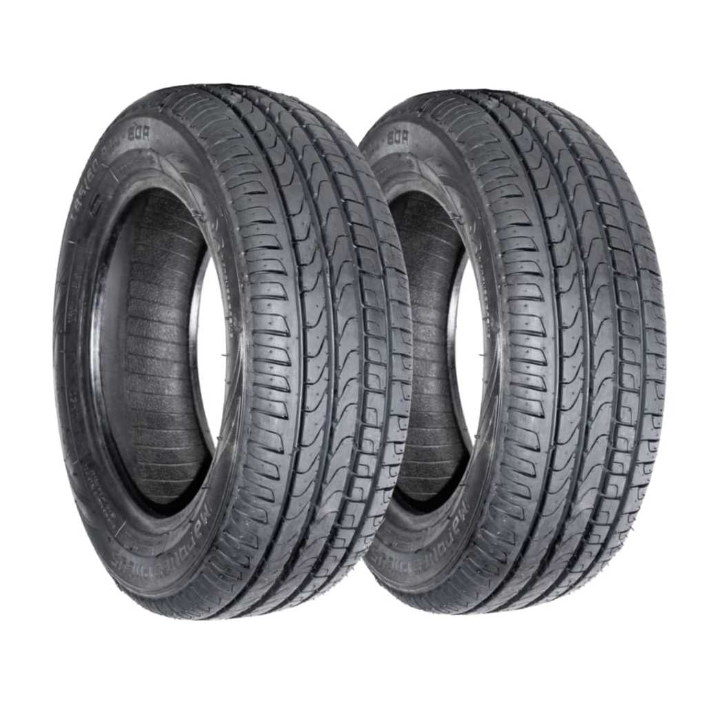 Kit 2 Pneu Aro 15 Remold 185/60R15 Borracha Vipal C/ Garantia e Selo Inmetro