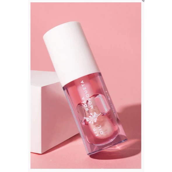 Lip Oil Labial Gloss Rosa Mosqueta Regenerador Labial Vegano - Fenzza em Oferta na Shopee