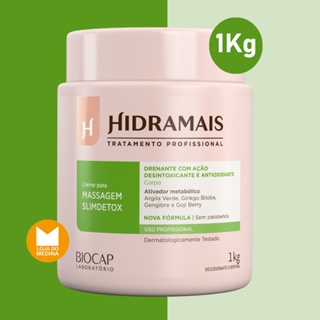 Creme para Massagem SlimDetox - Hidramais em Oferta na Shopee